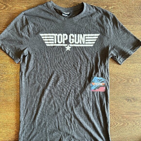 Tops - BNWT Gray Top Gun T-Shirt - Size S